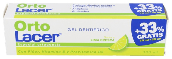 Ortolacer Gel Lima Fresca 75 Ml. - Lacer