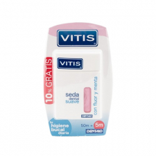 Vitis Seda Dental Suave Flúor y Menta
