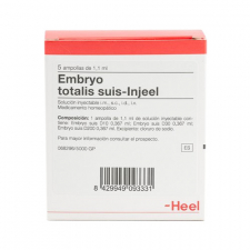 Embryo totalis suis-Injeel 5 ampollas 1,1 ml