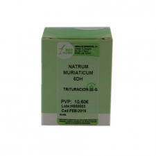 Natrum Muriaticum 6Dh Trituracion 50Gr Iberhome