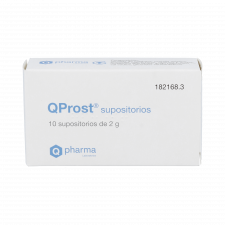 Qprost 10 Supositorios