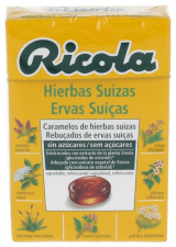 Ricola Caramelos Sin Azúcar Hierbas Suizas 50 Gramos