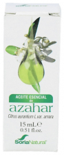 Soria Natural Azahar Aceite Esencial 15 Ml - Farmacia Ribera
