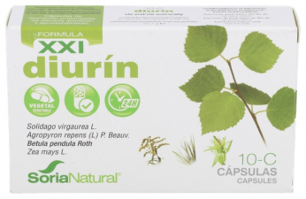 Soria Natural  Cap. C-10 Diurin Xxi V.Oro+Grama+Abed+Maiz 30 Cap.  - Farmacia Ribera