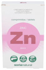 Soria Natural Retard Zinc 48 Comp. - Farmacia Ribera
