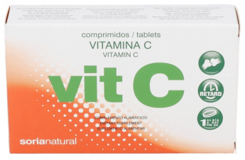 Soria Natural Vitamina C Retard 36 Comprimidos - Farmacia Ribera