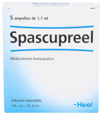 Spascupreel 5 ampollas 1,1 ml
