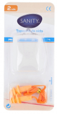 Tapones Oidos Silicona Sanity Rigida 2U - Varios