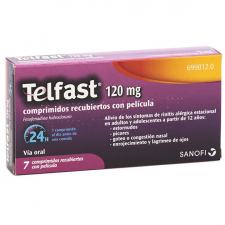 Telfast 120 mg 7 comprimidos Alergia - Sanofi