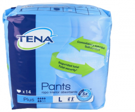 Tena Pants Plus Large 14 Unidades - Varios