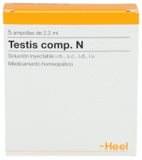 Testis compositum N 5 ampollas 2,2 ml