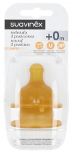 Tetina Latex Redondeada Boca Ancha Suavinex 3 Po - Suavinex