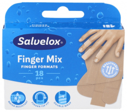 Tiritas Salvelox Finger Mix 18 Uds - Varios