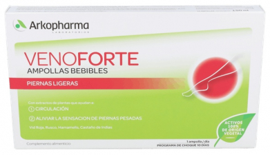 Venoforte 10 Ampollas Arko - Arkopharma