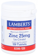 Zinc 25Mg. 120 Comp - Lamberts