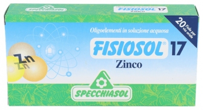 Zinc Fisiosol 20 Ampollas Specchiasol